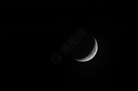 新月天空阴影终结者亮度景观摄影月亮月牙陨石行星图片