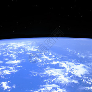 地球母亲海洋科学星云月亮地平线天空生态天堂生活环境图片
