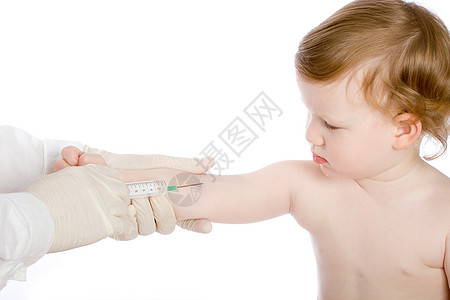 儿童和医生宝贝卫生童年儿科考试男性疾病注射器测试青年图片