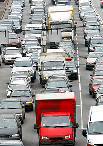 阻塞交通流量 1商业力量刺激场景高峰燃料小时驾驶压力城市图片