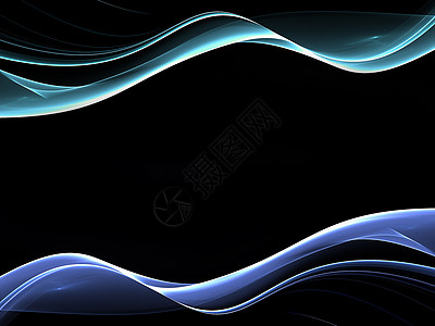界面展示文艺设计或艺术元素火焰力量海浪阳光蓝色燃料螺旋舞蹈插图绘画背景