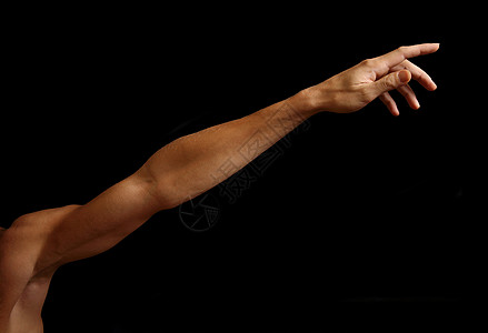 男人的手概念救援展示拇指解决方案志愿者指导希望帮助手指图片