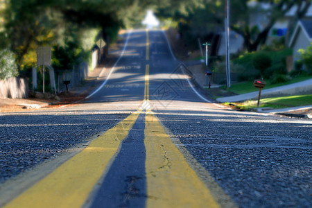 颜色中心道路城市车道运输成功邻里沥青条纹路面图片