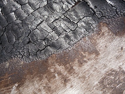 烧焦树木栏 8裂缝烧伤木头材料损害伤害木材火焰图片