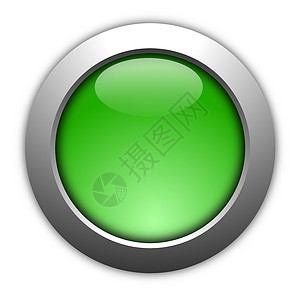 空白按钮玻璃状电脑钥匙白色酒吧金属纽扣玻璃网站插图图片