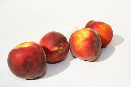桃子组饮食橙子花园生态树叶宏观环境果实收成甜点图片