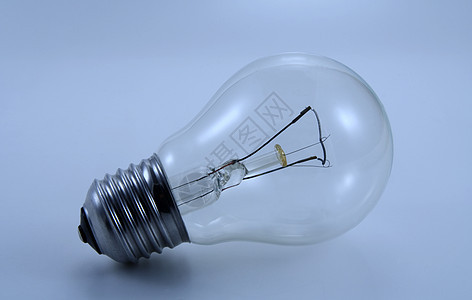 电灯泡怒视金属力量技术蓝色玻璃活力背景图片