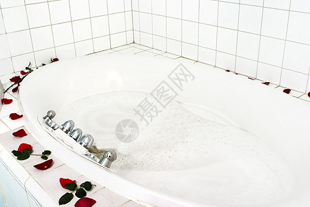 浴浴室卫生温泉客厅气泡治愈浴缸治疗沙龙水疗休息图片