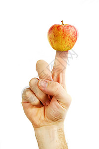 苹果手指图片