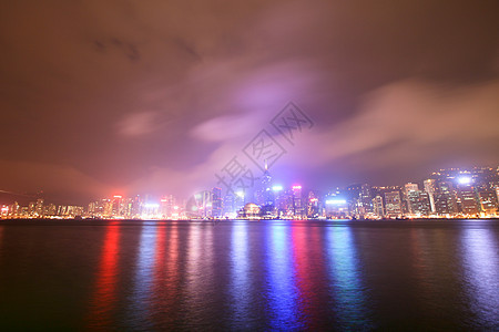 夜间香港图片
