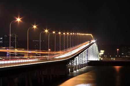 在马高桥上架桥运动天空街道通讯交通运输小时地标线条商业背景图片