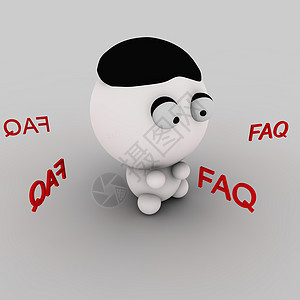 FAQ 孔径互联网帽子销售量数字尺寸阴影身体商业背景图片