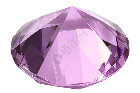 粉红钻石宝石珠宝棱镜奢华玫瑰玻璃粉色高清图片