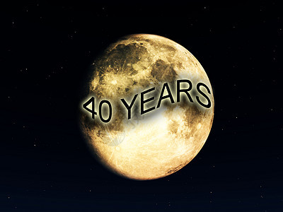 月球登陆40年后数字天空陨石月光景观月亮月夜卫星星星周年图片