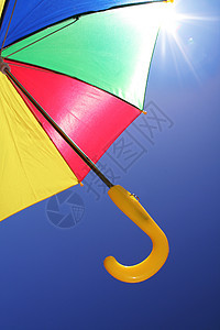飞伞飞行自由尼龙橙子日光天气喜悦晴天季节阳光图片