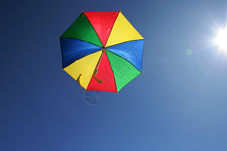 飞伞季节天堂天气生活环境彩虹飞行橙子天空保护图片