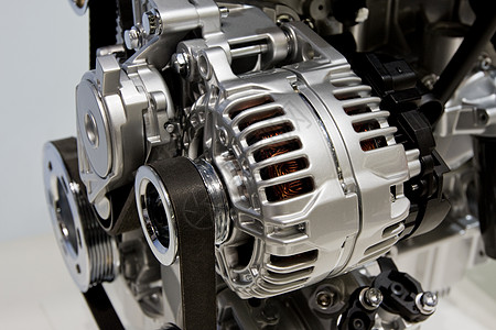 内燃机的闭合装置活力机械运动车轮金属杂交种齿轮机器圆圈宏观图片