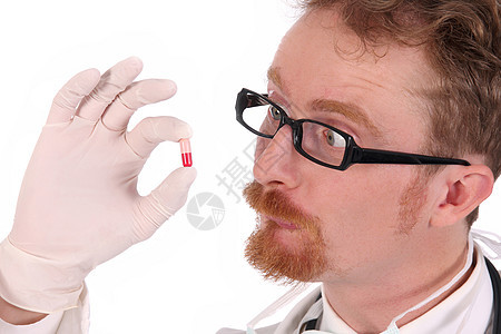 带有医生平板药面具药片保健卫生手套办公室考试诊所外套科学图片
