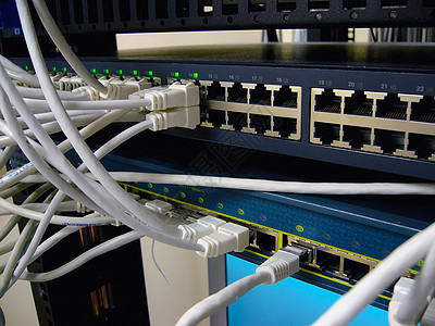 网络设备宽带硬件技术互联网中心电缆局域网数据商业金属图片