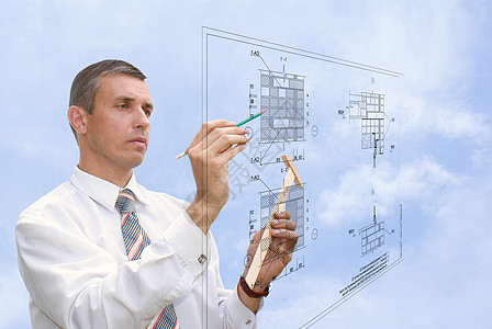 建筑设计技术设计工程技术草稿天空起重机罗盘写作繁荣建造蓝色商务沉思图片
