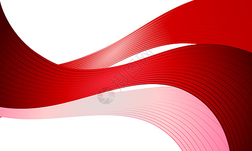红波背景背景创造力曲线框架空白品牌海浪插图桌面公司图片