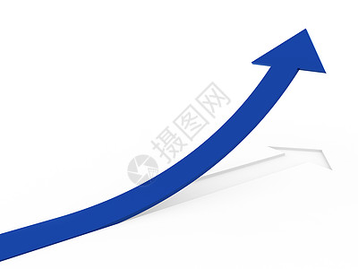 高3 d 3 d 蓝灰箭头商业领导者领导灰色教育团体销售量插图竞赛小路图片