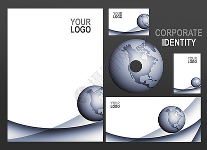 企业画册品牌干净的高清图片