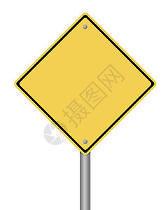 警告信号钻石危险交通道路控制小路概念胡同空白街道图片