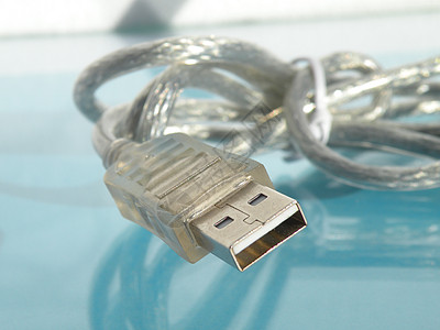 USB 线和电缆隔离图片