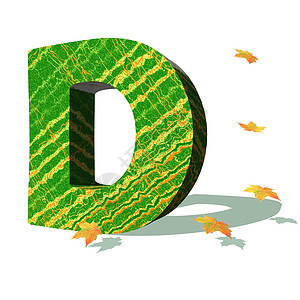 生态D字母背景图片