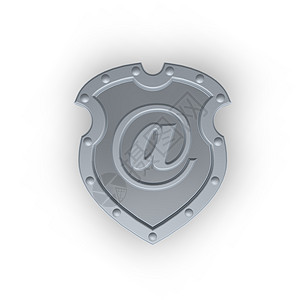 保护垃圾邮件保护框架防御金属技术保卫徽章历史警卫垃圾电子邮件图片