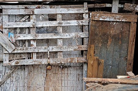 木木谷仓小屋建筑宏观风化废弃贫民窟木板废墟木头垃圾图片
