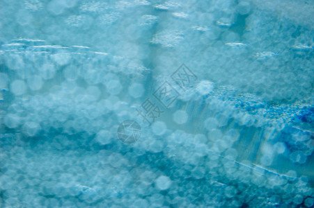 水下模糊玻璃医学滴水矿物飞沫水滴胶水生态塑料宏观图片