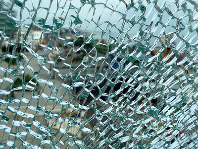 断碎玻璃快门物质百叶窗玻璃裂缝图片