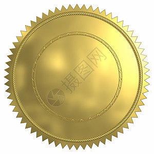 金海豹黄印荣誉成就对象印模印章空白徽章证书图片