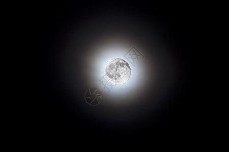 满月卫星星系太阳蓝色地球球体气氛天际月光辉光图片