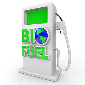 生物燃料 - 绿色气泵站图片
