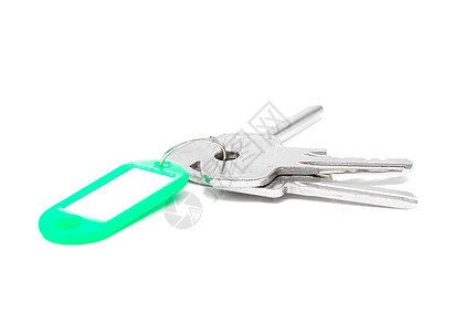 密钥关键键钥匙扣储物柜抵押安全标签绿色财产钥匙圈空白工具图片