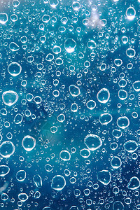 滴滴子反射玻璃耀斑雨滴窗户水分环境气泡绿色水滴图片