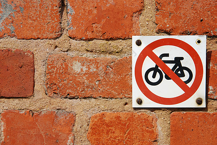 摩托车不能通过路标标志图片