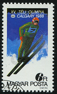 邮票信封危险运动员锦标赛滑雪卡片邮件竞赛速度男人图片