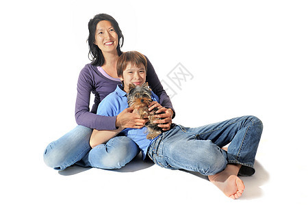 吉日郡和亚裔家庭图片