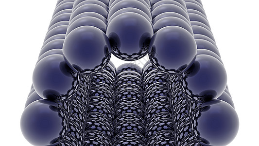 碳纳米管模型材料化学化学品红色圆柱白色原子圆形矿物六边形图片