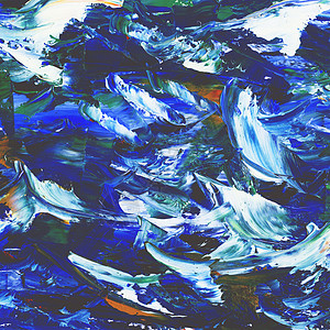 背景摘要 石油涂料天空插图海洋刷子紫色海浪装饰蓝色画笔素描图片