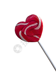 一根棍子上的糖果心礼物巧克力白色派对装饰品小吃食物婚礼红色图片