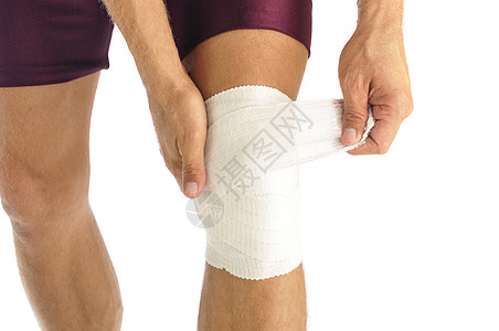 膝膝受伤压力病理疼痛敷料水平男性肌腱红色症状韧带图片