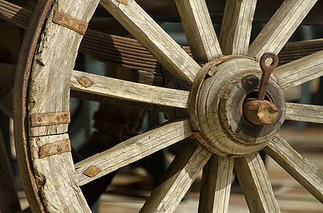 木轮古董运输轮子棕色国家旅行木头乡村历史历史性图片