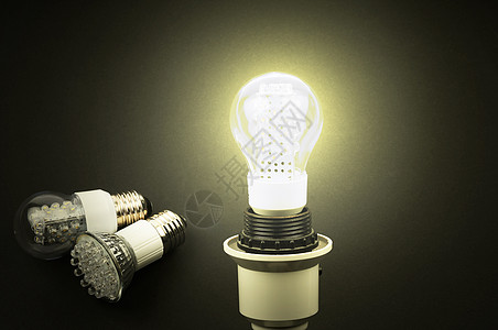 LED灯技术低能耗白色住户灯泡能量活力家庭灯光环保图片
