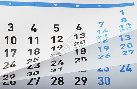 日历笔记白色时间商业时间表日记议程几个月会议程序图片