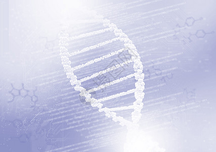 以彩色背景为基底的 DNA 螺旋嘌呤生物解剖学科学微生物学制药化学疾病测试基因图片